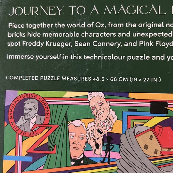 The Wonderful World of Oz puzzle - Picture 3 of 3